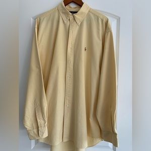 Polo Ralph Lauren “Blake” Yellow Button Down Oxford FLAWLESS - XL
